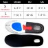Sport Shoes Pad Unisex Thickening Shock Absorption Soft Insole Basketball Football Shoes Pads  black L  40 45 