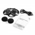 Sports Bluetooth Headphones Suicen AX 698 Support 32G TF Card FM Radio Portable Neckband Wireless Earphones Headset Auriculars black