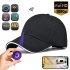 Sports Camera Baseball Cap Hands Free Sporting Action Camera Full HD 1080P Video Shooting Wearable M3 White