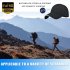 Sports Camera Baseball Cap Hands Free Sporting Action Camera Full HD 1080P Video Shooting Wearable M3 White