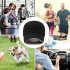 Sports Camera Baseball Cap Hands Free Sporting Action Camera Full HD 1080P Video Shooting Wearable M3 White