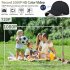 Sports Camera Baseball Cap Hands Free Sporting Action Camera Full HD 1080P Video Shooting Wearable M3 White
