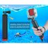 Sports Camera Waterproof Shell Protective Cover Underwater Photography Diving Stick Buoyancy Stick for GoPro Hero 8 Camera Accessories 1 case 3 filters