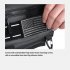 Sports Chest Bag With Built In Phone Holder Water Resistant Lightweight Front Running Vest Bag Rig Pouch Vest For Outdoor Workouts Cycling Hiking black 5 inch