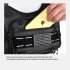 Sports Chest Bag With Built In Phone Holder Water Resistant Lightweight Front Running Vest Bag Rig Pouch Vest For Outdoor Workouts Cycling Hiking black 5 inch