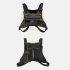 Sports Chest Bag With Built In Phone Holder Water Resistant Lightweight Front Running Vest Bag Rig Pouch Vest For Outdoor Workouts Cycling Hiking black 5 inch