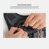 Sports Chest Bag With Built In Phone Holder Water Resistant Lightweight Front Running Vest Bag Rig Pouch Vest For Outdoor Workouts Cycling Hiking black 5 inch