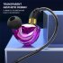 Sports Headphones 3 5mm In Ear Wire Control Earphone With Microphone Hifi Sound Music Headset For Running blue