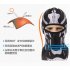 Sports Headwear Motorcycle Riding Headgear Magic Sport Scarf Full Face Mask Balaclava One size Tooth Tiger J