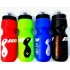 Sports Kettle PC Portable Cycling Water Bottles with Dustproof Cover for Outdoor  white