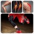 Sports Knee Pad Anti slip Warm Compression Leg Sleeve Protector for Basketball Football Sports 1PC Black 1PC XL