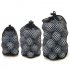 Sports Mesh Net Bag Black Nylon golf bags Golf Tennis 16 32 56 Ball Carrying Drawstring Pouch Storage bag Medium size can hold 24 32 balls   price does not incl