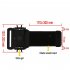 Sports Running Forearm Armband for iPhone 7 Universal Cell Phone Smartphones Arm Case for Exercise Black