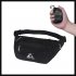 Sports Waist Bag Casual Outdoor Portable Lightweight Folding Multifunctional Running Mobile Phone Waist Bag rose Red 7 inch