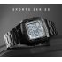 Sports Watch Men Luxury Watches Waterproof Military LED Digital Wristwatch Coffee gold