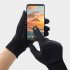 Sports Winter Cycling Gloves Touch Screen Function Water Resistant Windproof Warm Anti Slip Plush lined Full Finger Gloves For Running Biking Workout grey XL