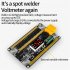 Spot Welder Kit 99 Levels 12v 2400a Handheld Portable Diy Spot Welding Machine for 18650 Lithium Battery without housing