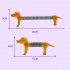Spring Dog Pop Tubes Sensory Toys Novelty Decompression Anti anxiety Squeeze Bellows Toys Giraffe Red