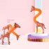 Spring Dog Pop Tubes Sensory Toys Novelty Decompression Anti anxiety Squeeze Bellows Toys Giraffe Grey