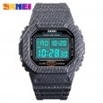 SKMEI Outdoor Sport Men Digital Watch Gray
