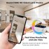 Spy Camera Hidden Wifi Camera with Wireless Charger Bluetooth Speaker 1080p App RC Motion Detection M2301 Black