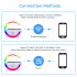 Spy Camera Hidden Wifi Camera with Wireless Charger Bluetooth Speaker 1080p App RC Motion Detection M2301 Black