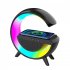 Spy Camera Hidden Wifi Camera with Wireless Charger Bluetooth Speaker 1080p App RC Motion Detection M2301 Black