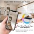 Spy Camera Hidden Wifi Camera with Wireless Charger Bluetooth Speaker 1080p App RC Motion Detection M2301 White