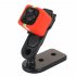 Sq11 Hd 1080p Mini Camera 6 Leds Night Vision Wide View Built in Mic Portable Camera red