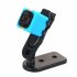 Sq11 Hd 1080p Mini Camera 6 Leds Night Vision Wide View Built in Mic Portable Camera blue