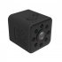 Sq23 Mini Camera 1080p Hd Wifi Action Camera Wide Angle Night Vision Waterproof Camcorder Video Micro Recorder black