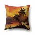 Square Beach Sea Pillowcase Cushion Throw Pillow Cover Printed Living Room Sofa Pillow Case 45 45cm CCA422 6 
