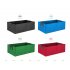 Square Garden Growing Bags Planter Bag Plant Tub Container with Handles for Harvesting Growing Vegetables  blue S  40 30 20 