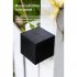 Square Led Solar Wall Lights 2 Modes 2800 3000k 24 26lm Ip65 Waterproof Outdoor Automatic Night Lamp   warm light   colorful light 