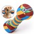 Squeaky Dog Toys Cute Candy Dumbbell Shaped Chew Toys For Dogs Indoor Play Interactive Dog Toys For Small Medium Large Dogs color