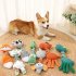 Squeaky Dog Toys Dog Pull Toy Zippy Paws Funny Interactive Safety Design Teeth Grinding Dog Toys For Small Medium Large Dog Exercise And Accompany calf