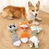 Squeaky Dog Toys Dog Pull Toy Zippy Paws Funny Interactive Safety Design Teeth Grinding Dog Toys For Small Medium Large Dog Exercise And Accompany Little Fox