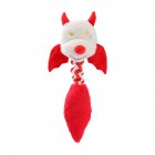 Squeaky Dog Toys Koakuma Durable Puppy Teething Chewing Aggressive Interactive Dog Chew Toy Squeaky Dog Rope Toy Stuffed Dog Toy For Small Medium Large Dog Supplies red clown