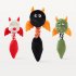 Squeaky Dog Toys Koakuma Durable Puppy Teething Chewing Aggressive Interactive Dog Chew Toy Squeaky Dog Rope Toy Stuffed Dog Toy For Small Medium Large Dog Supp
