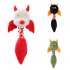 Squeaky Dog Toys Koakuma Durable Puppy Teething Chewing Aggressive Interactive Dog Chew Toy Squeaky Dog Rope Toy Stuffed Dog Toy For Small Medium Large Dog Supp