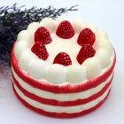 Squishy Toy Slow Rising Cute Strawberry Cake