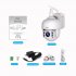 Sricam 1080P Outdoor Waterproof 5X Zoom Network Dome Camera 40m Infrared Night Vision Remote Surveillance Camera  US plug