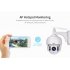 Sricam 1080P Outdoor Waterproof 5X Zoom Network Dome Camera 40m Infrared Night Vision Remote Surveillance Camera  US plug