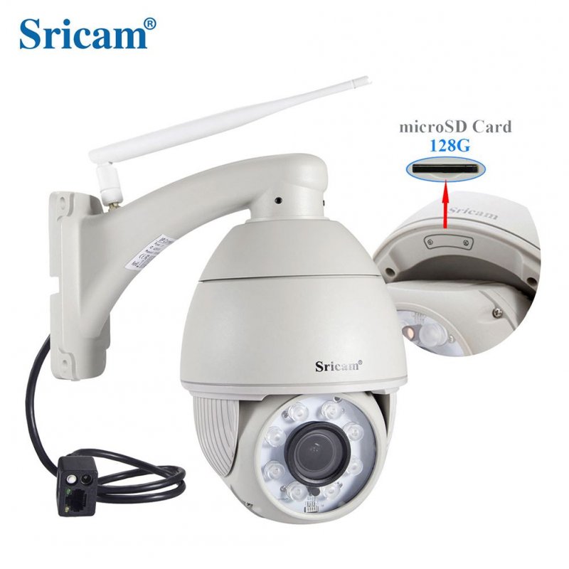 720P Wireless WiFi IP Camera IR UK Plug