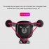 Stable Anti shake Car Air Outlet Mobile Phone  Holder Cartoon Creative Cell Phone Stand Support Compatible For Iphone Samsung Huawei Xiaomi Grim dog