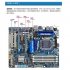 Stable Efficient PCI E 3 port USB3 0 External   Gigabit Network Interface Expansion Card with 4PIN Power Supply Interface blue