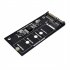 Stable Performance Sata3 To M2 Ngff Adapter  Card Key B m Ssd Solid State Drive To 6g Interface Conversion Card Support 30 42 60 80mm black