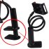 Stable Spiral Base Mobile Phone Holder 360 Degrees Rotatable Universal Chuck Bracket For Phone Tablet Pc White