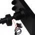 Stable Spiral Base Mobile Phone Holder 360 Degrees Rotatable Universal Chuck Bracket For Phone Tablet Pc White