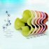 Stack up Type Stereoscopic Flowerpot Strawberry Plant Pot for Flower Vegetables Decoration green